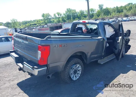 2021 Ford F-250 Xl из США, поврежденный, VIN 1FTBF2B61MEC55902